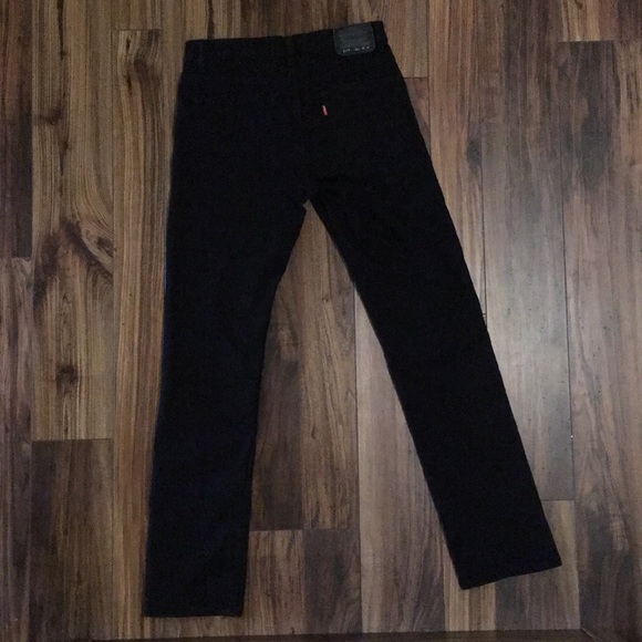 Levis 511 Slim Black Jeans 29”x29” - Picture 2 of 5